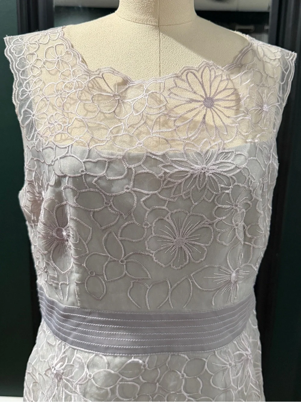 Karen Millen Lavender Lace Dress